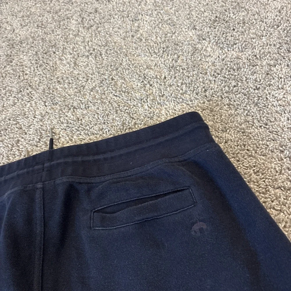 Brooks Brothers Jogger Drawstring Tapered Sweatpants Men's Sz L Blue Mesh Thick
